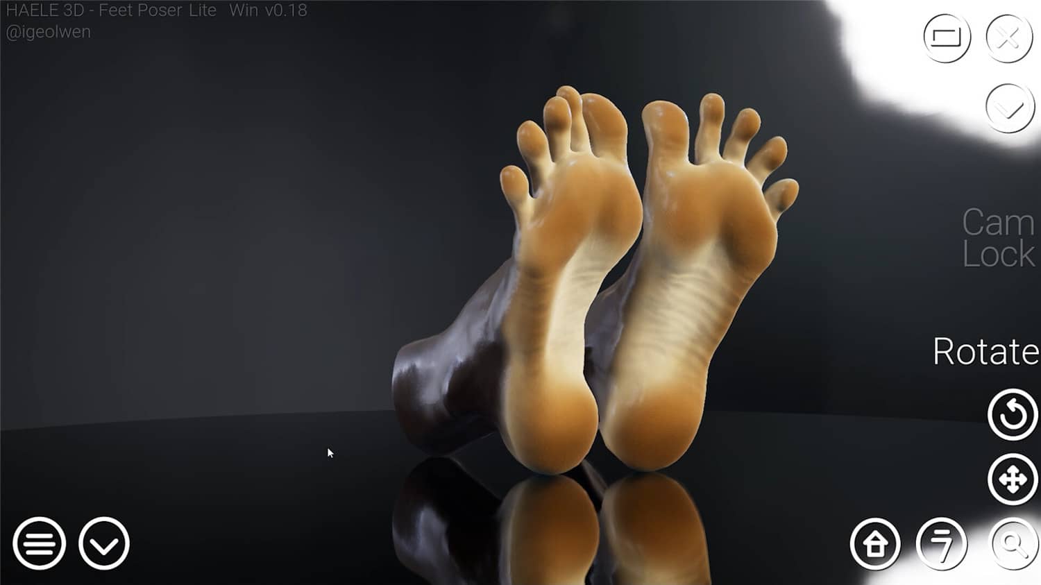 足部造型模拟器  HAELE 3D - Feet Poser Lite    Build.12674384+中文网盘下载