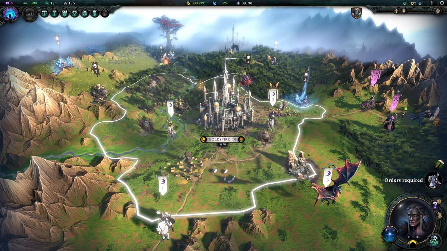 奇迹时代4高级版   Age of Wonders 4 Premium Edition  v1.005.006.872656+DLC+修改器+中文网盘下载